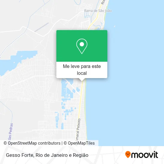 Gesso Forte mapa
