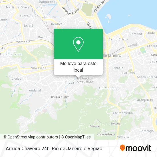 Arruda Chaveiro 24h mapa