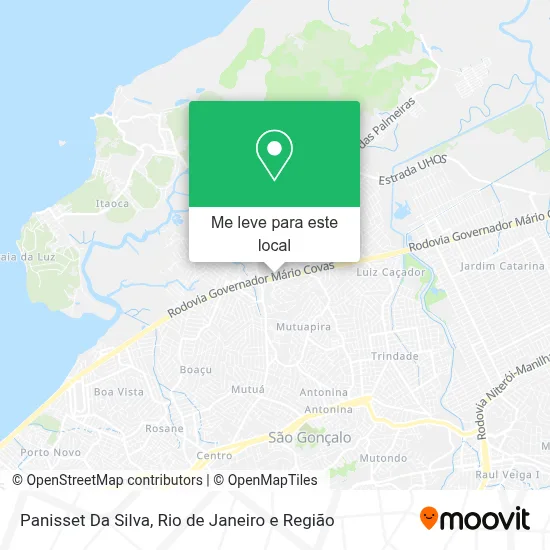 Panisset Da Silva mapa