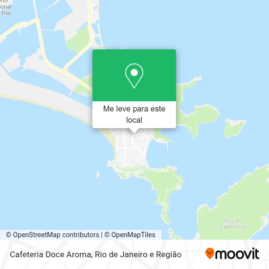 Cafeteria Doce Aroma mapa