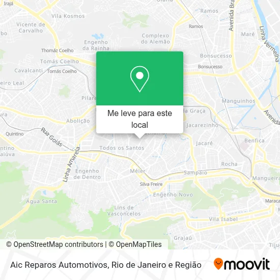 Aic Reparos Automotivos mapa