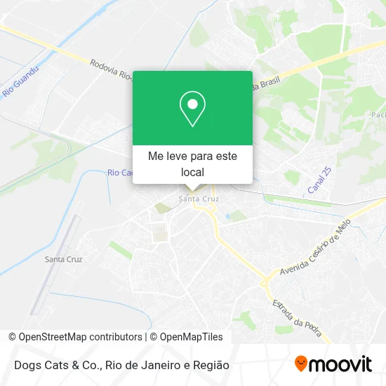 Dogs Cats & Co. mapa