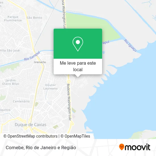 Comebe mapa