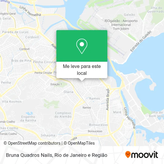 Bruna Quadros Nails mapa