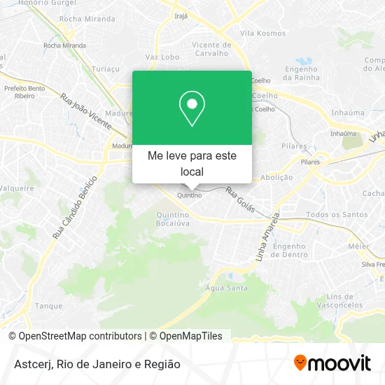 Astcerj mapa