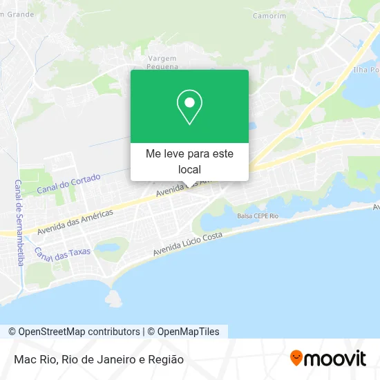 Mac Rio mapa
