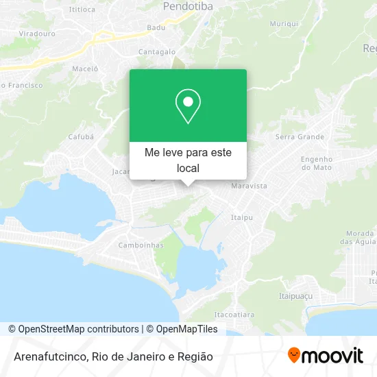 Arenafutcinco mapa