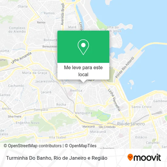 Turminha Do Banho mapa