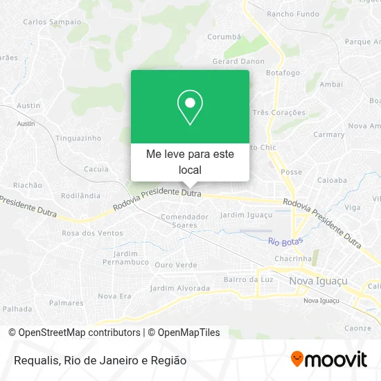 Requalis mapa