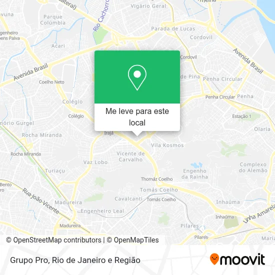 Grupo Pro mapa