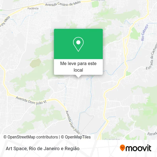 Art Space mapa