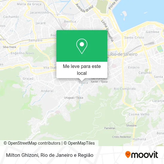 Milton Ghizoni mapa