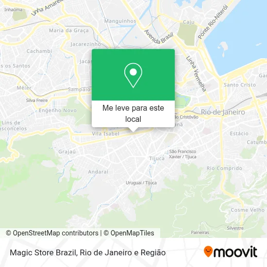 Magic Store Brazil mapa