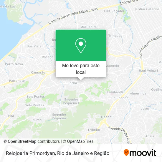 Relojoaria Primordyan mapa