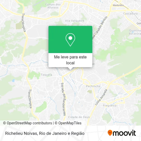 Richelieu Noivas mapa