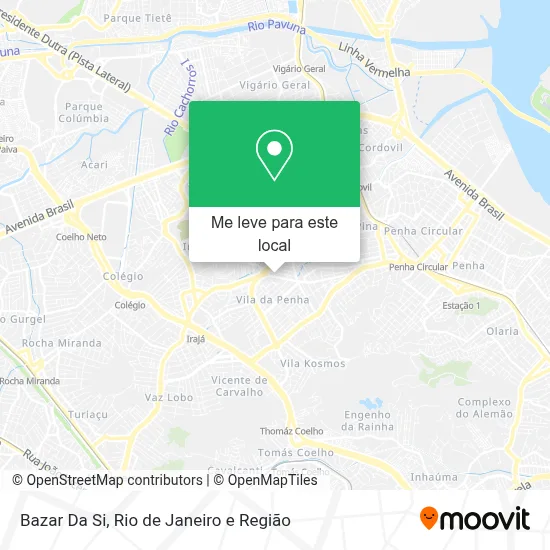 Bazar Da Si mapa