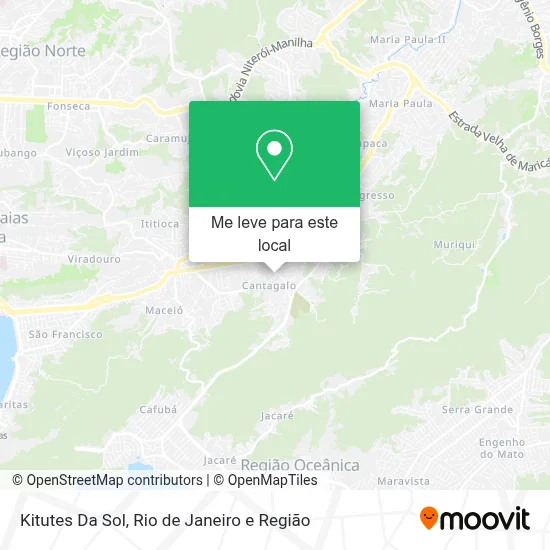 Kitutes Da Sol mapa