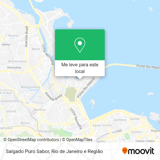 Salgado Puro Sabor mapa