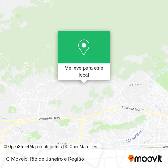 Q Moveis mapa