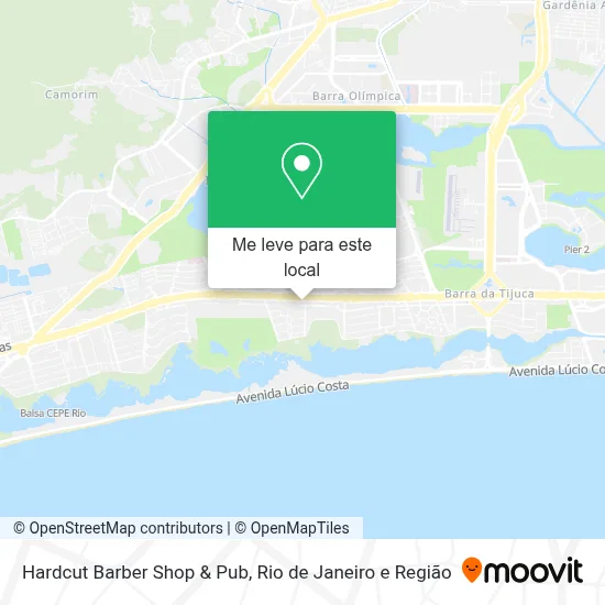 Hardcut Barber Shop & Pub mapa
