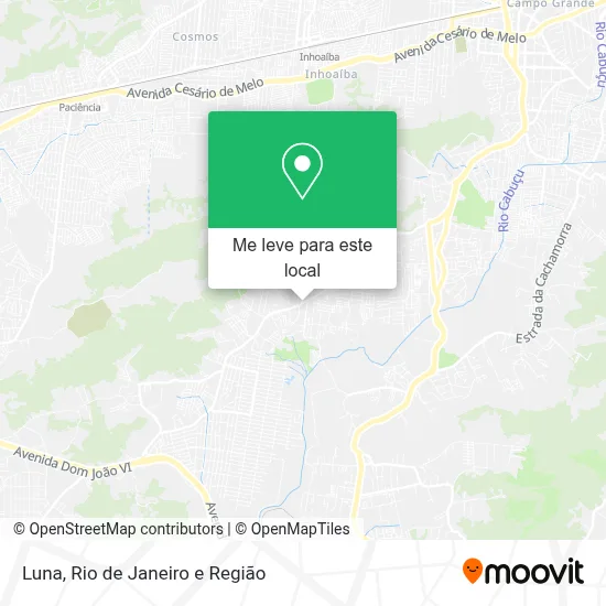 Luna mapa