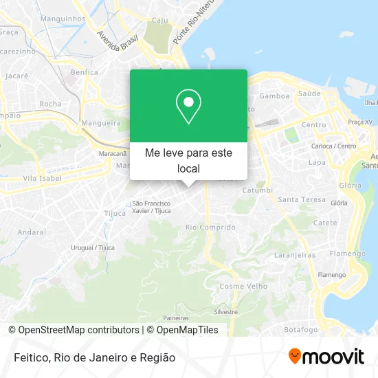 Feitico mapa