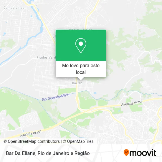 Bar Da Eliane mapa