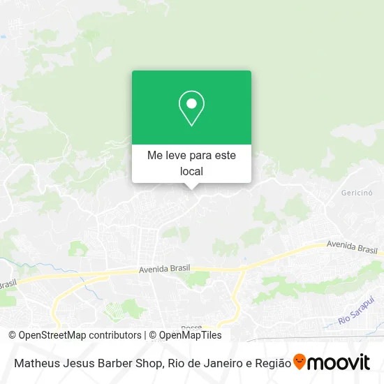 Matheus Jesus Barber Shop mapa