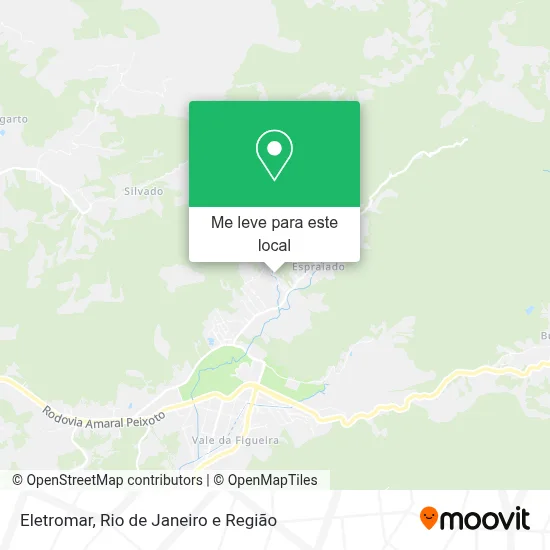 Eletromar mapa