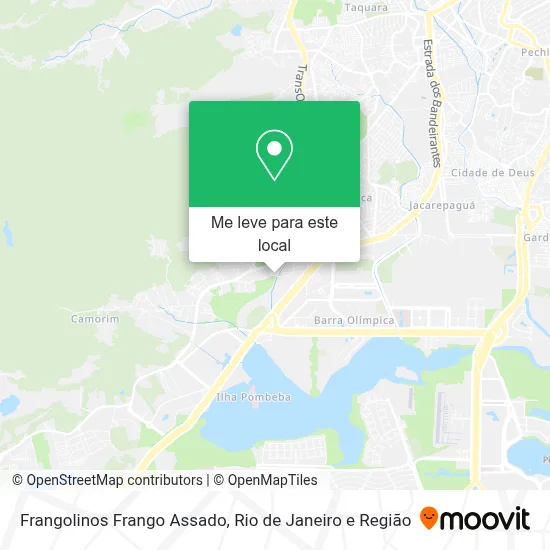 Frangolinos Frango Assado mapa