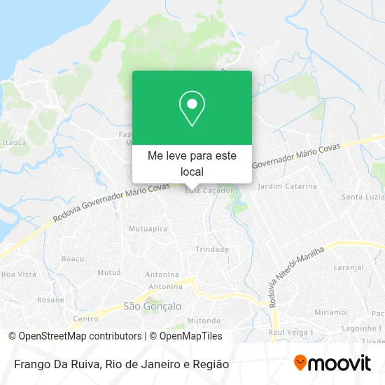 Frango Da Ruiva mapa