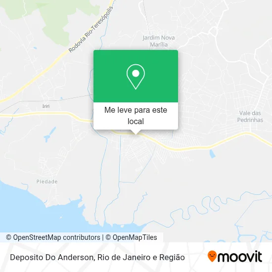Deposito Do Anderson mapa