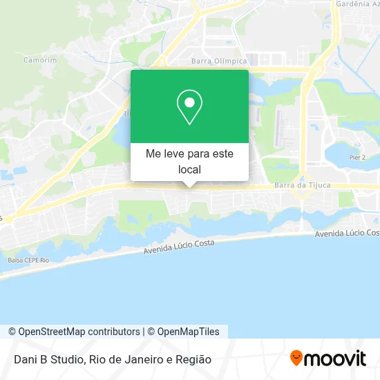 Dani B Studio mapa