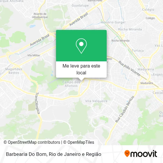 Barbearia Do Bom mapa
