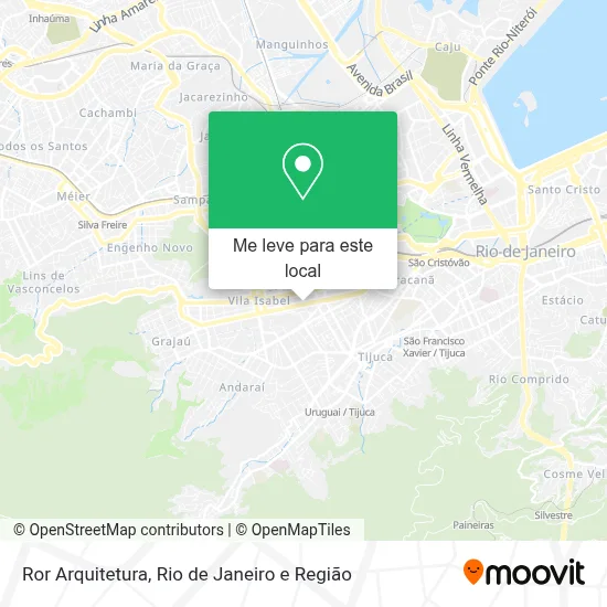 Ror  Arquitetura mapa