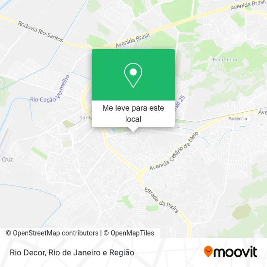 Rio Decor mapa