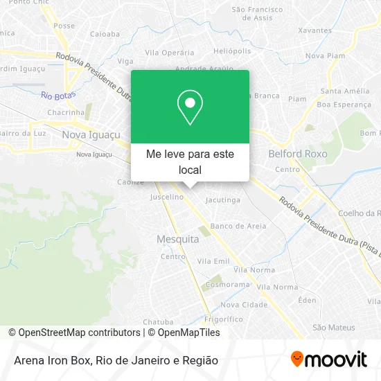 Arena Iron Box mapa