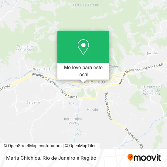 Maria Chichica mapa