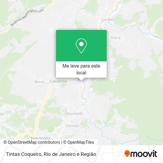 Tintas Coqueiro mapa
