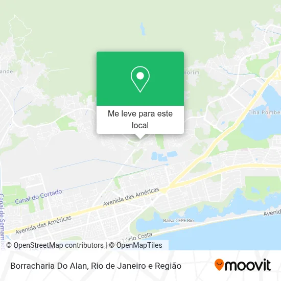 Borracharia Do Alan mapa