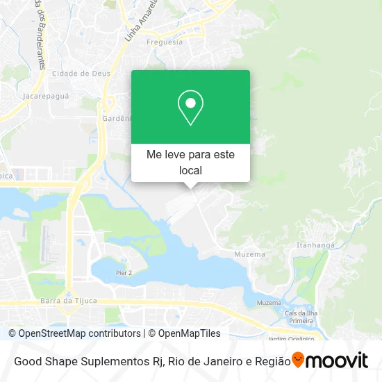 Good Shape Suplementos Rj mapa