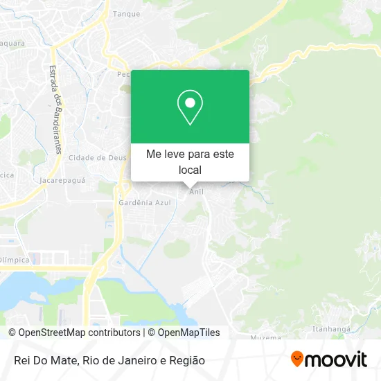 Rei Do Mate mapa