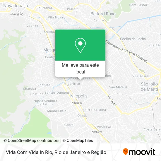 Vida Com Vida In Rio mapa