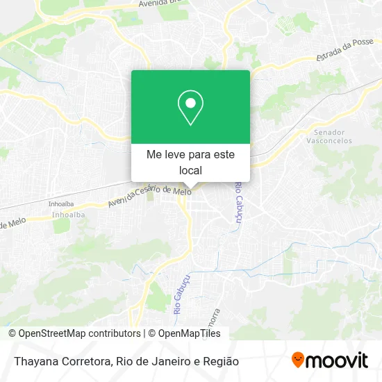 Thayana Corretora mapa