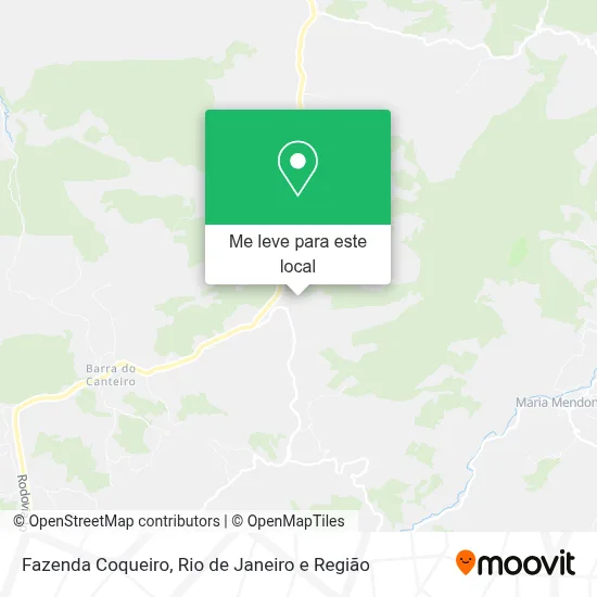 Fazenda Coqueiro mapa