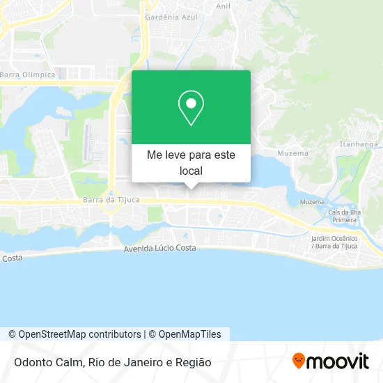 Odonto Calm mapa