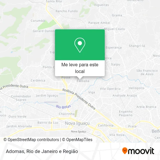 Adomas mapa