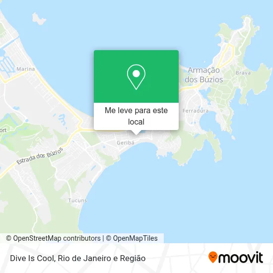 Dive Is Cool mapa