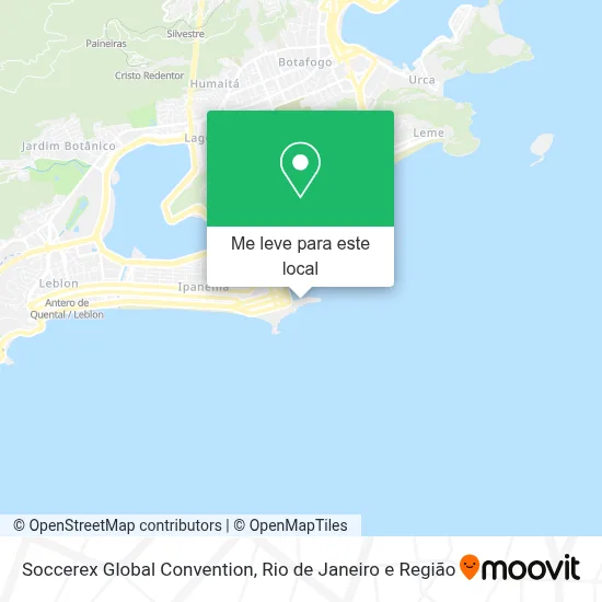 Soccerex Global Convention mapa
