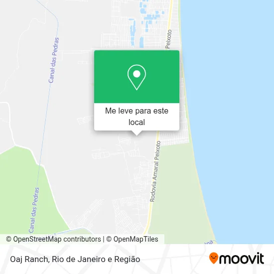Oaj Ranch mapa